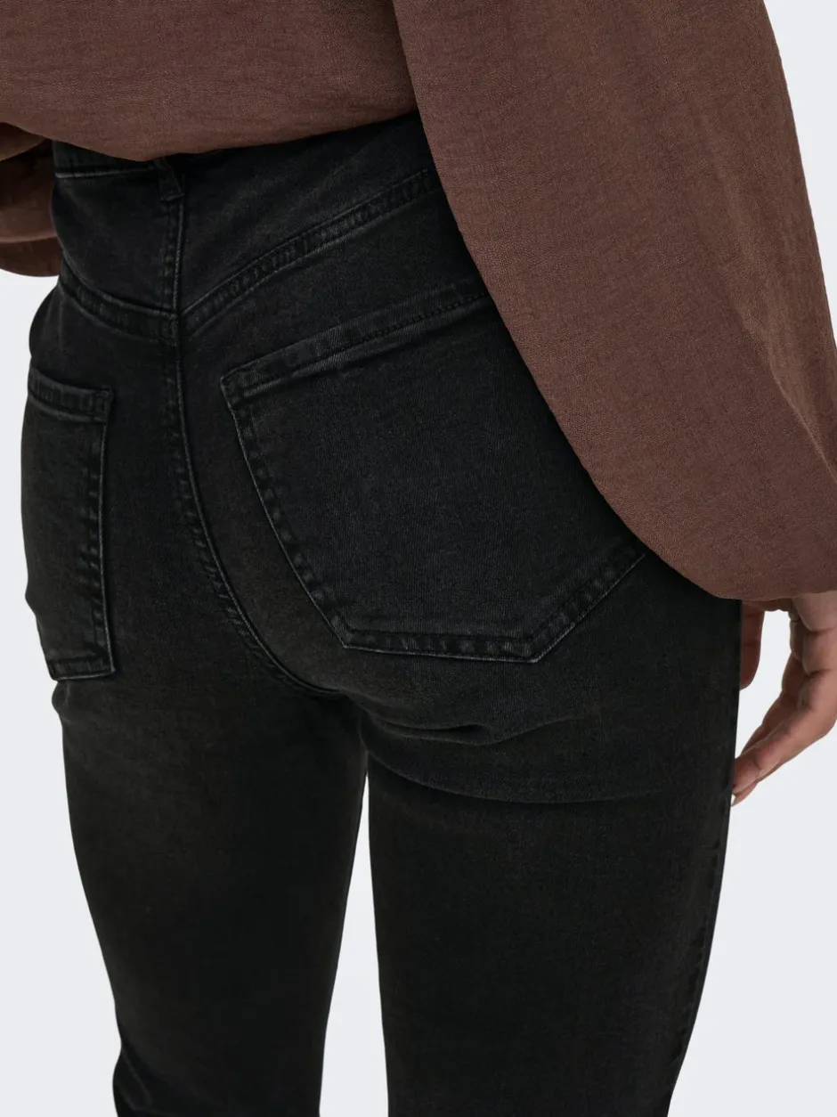 Clearance JDYFINA Mellemhøj talje Skinny fit Ankellængde Jeans Dame Jeans|Jeans
