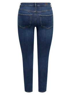 Clearance JDYFINA Mellemhøj talje Skinny fit Ankellængde Jeans Dame Jeans|Jeans