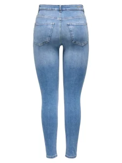 Clearance JDYFINA Mellemhøj talje Skinny fit Ankellængde Jeans Dame Jeans|Jeans