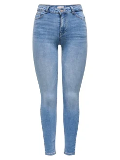 Clearance JDYFINA Mellemhøj talje Skinny fit Ankellængde Jeans Dame Jeans|Jeans