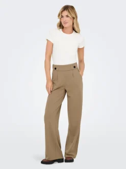 Discount JDYGEGGO Wide leg fit Bukser i wide fit Dame Bukser