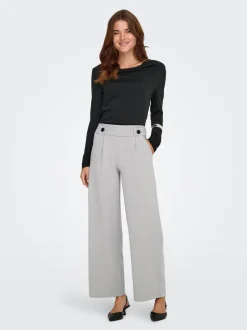 Discount JDYGEGGO Wide leg fit Bukser i wide fit Dame Bukser