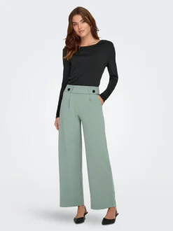 Clearance JDYGEGGO Wide leg fit Bukser i wide fit Dame Bukser