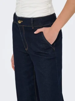 Sale JDYGEGS Høj talje Wide leg fit Jeans Dame Jeans|Jeans