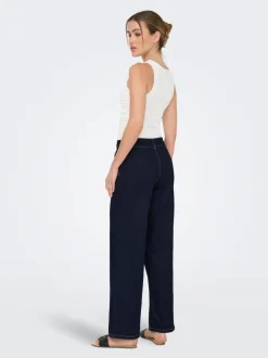 Sale JDYGEGS Høj talje Wide leg fit Jeans Dame Jeans|Jeans