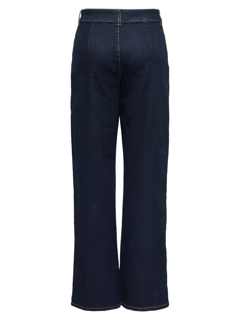Sale JDYGEGS Høj talje Wide leg fit Jeans Dame Jeans|Jeans