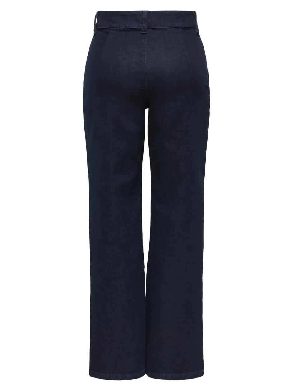 Sale JDYGEGS Høj talje Wide leg fit Jeans Dame Jeans|Jeans