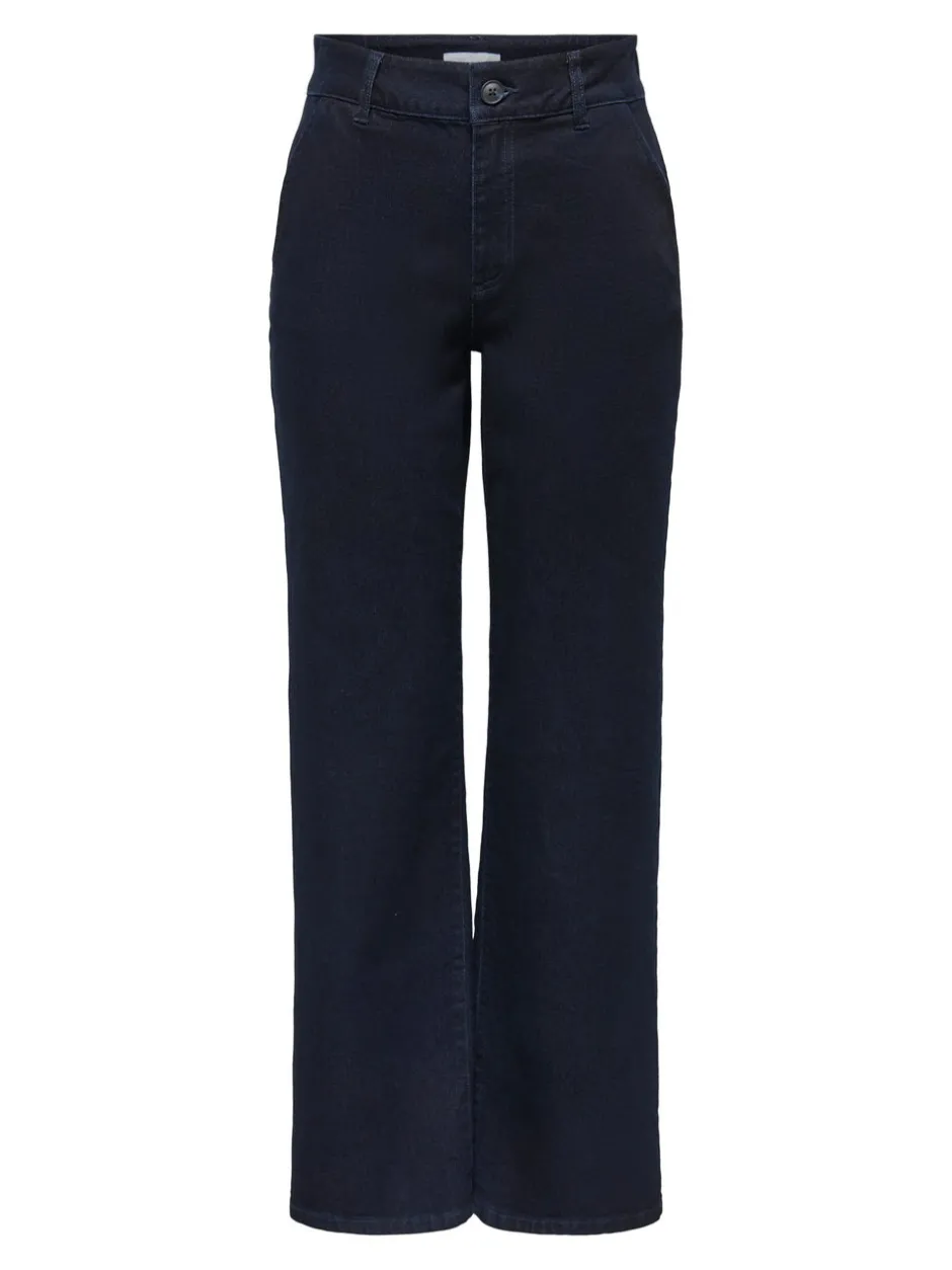 Sale JDYGEGS Høj talje Wide leg fit Jeans Dame Jeans|Jeans