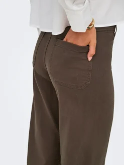 Discount JDYIRIS Regular fit Bukser i wide fit Dame Bukser