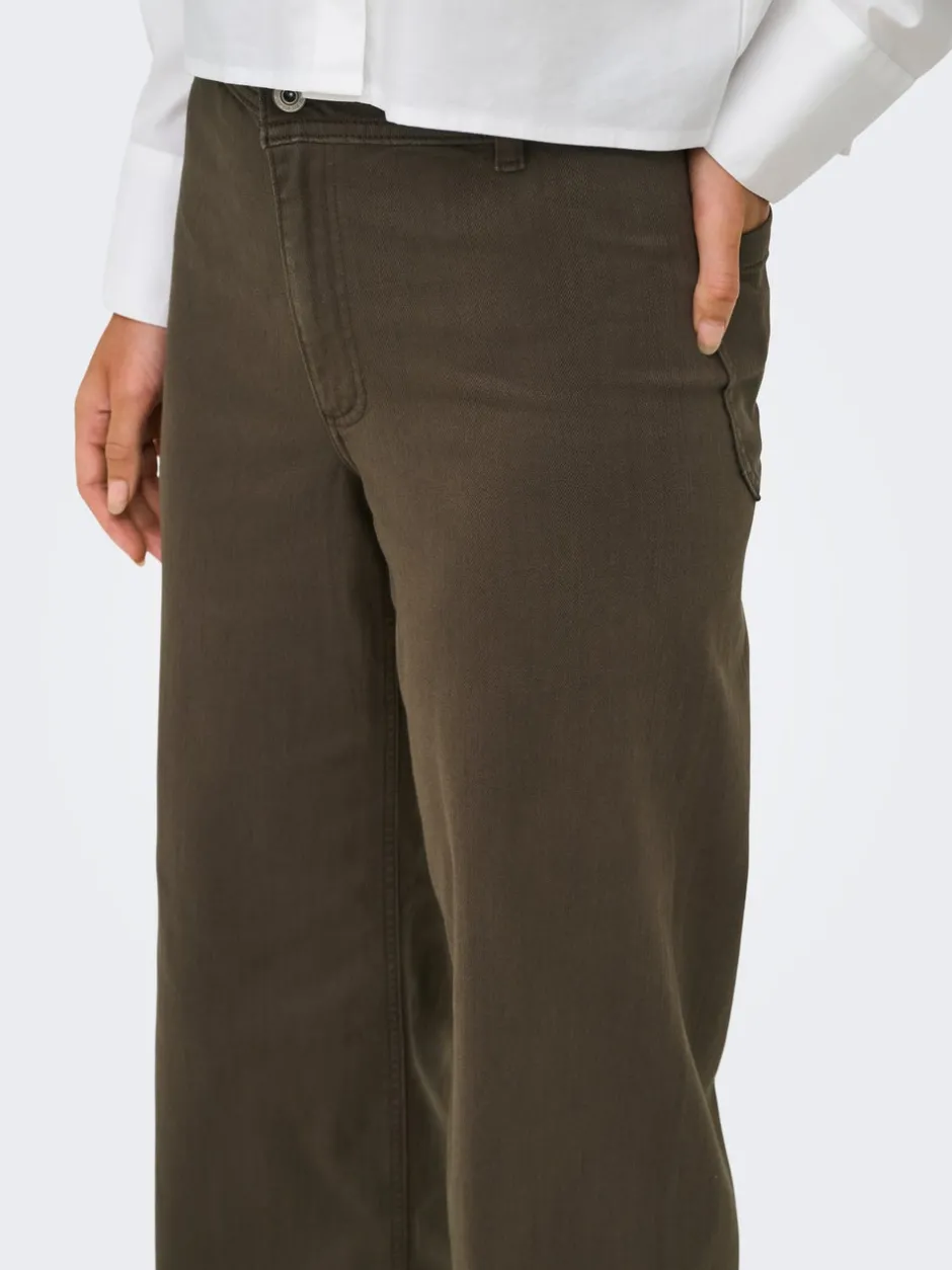 Hot JDYIRIS Regular fit Bukser i wide fit Dame Bukser