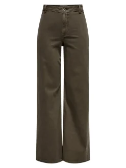 Hot JDYIRIS Regular fit Bukser i wide fit Dame Bukser