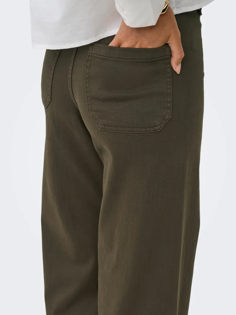 Hot JDYIRIS Regular fit Bukser i wide fit Dame Bukser