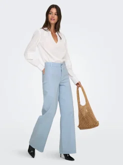 Hot JDYIRIS Regular fit Bukser i wide fit Dame Bukser