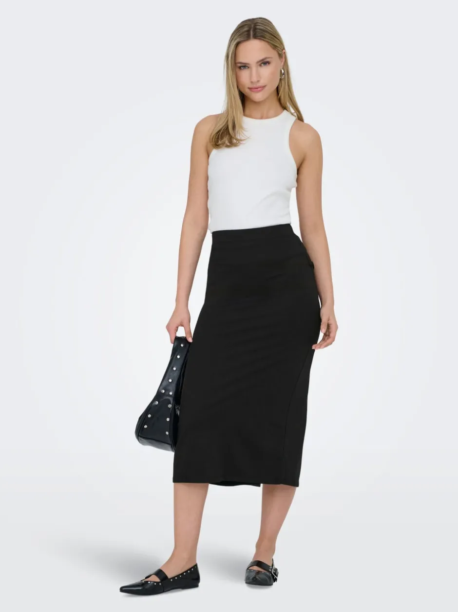 Clearance JDYIVY Nederdel Midinederdel Dame Nederdele