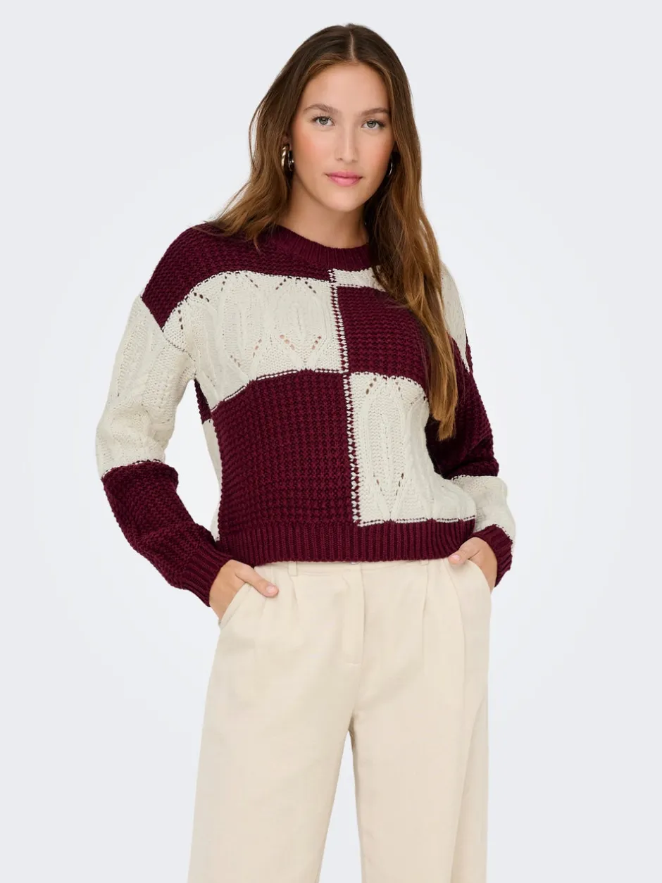 Online JDYJUSTY Striktrøje Dame Strik & Cardigans
