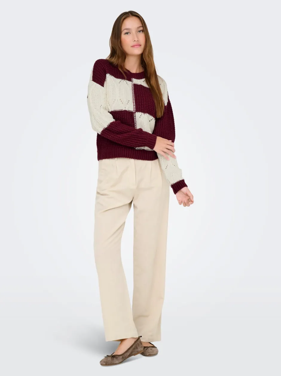 Online JDYJUSTY Striktrøje Dame Strik & Cardigans