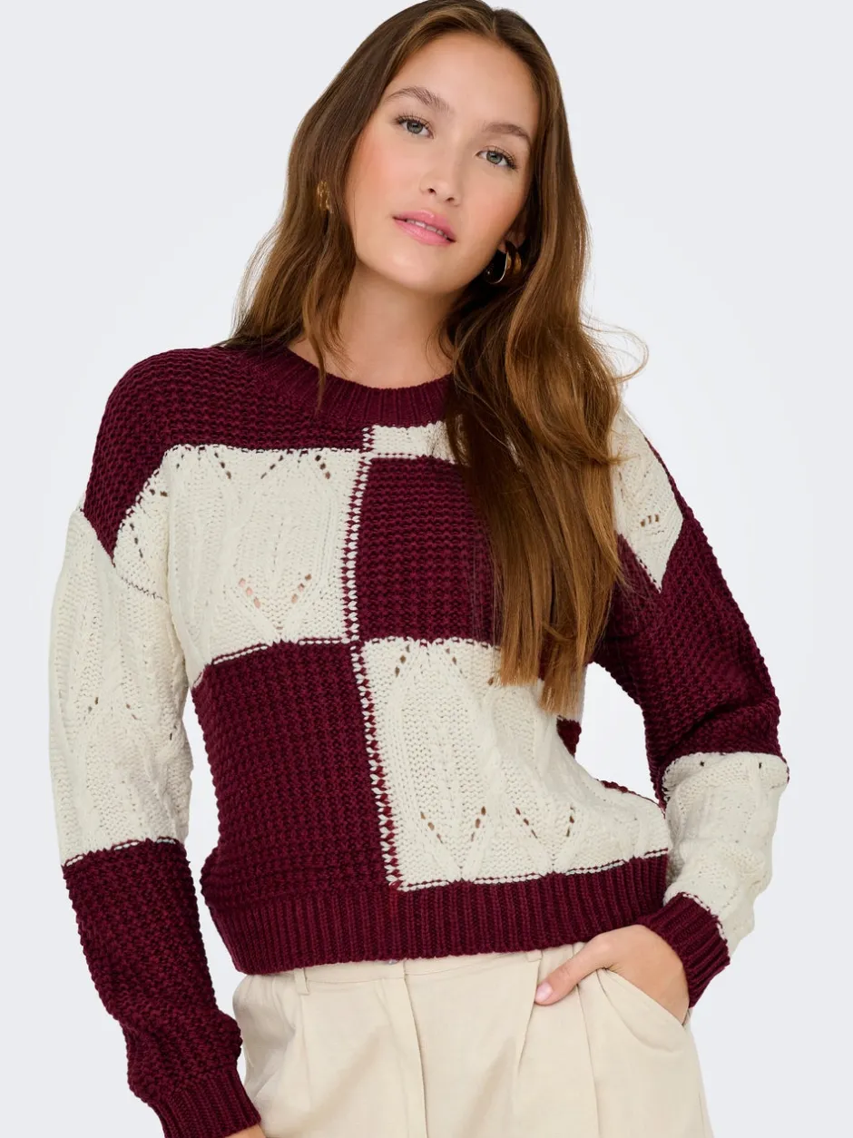 Online JDYJUSTY Striktrøje Dame Strik & Cardigans