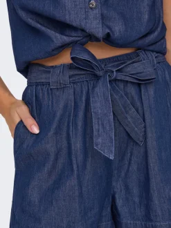 Best JDYKAI Høj talje Regular fit Denim-shorts Dame Shorts