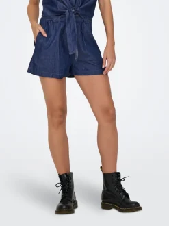 Best JDYKAI Høj talje Regular fit Denim-shorts Dame Shorts