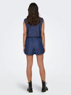 Best JDYKAI Høj talje Regular fit Denim-shorts Dame Shorts