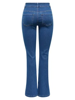 Hot JDYKAREN Mellemhøj talje Flared fit Jeans Dame Jeans|Jeans
