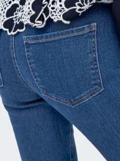 Hot JDYKAREN Mellemhøj talje Flared fit Jeans Dame Jeans|Jeans