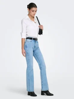Sale JDYKATHY Høj talje Flared fit Jeans Dame Jeans|Jeans
