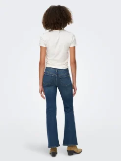Online JDYKATHY Høj talje Flared fit Jeans Dame Jeans|Jeans