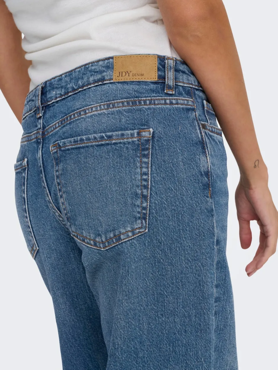 Sale JDYKATIE Lav talje Straight fit Jeans Dame Jeans|Jeans