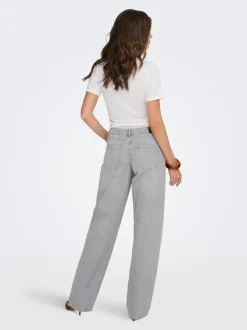 Clearance JDYKATIE Lav talje Straight fit Jeans Dame Jeans|Jeans