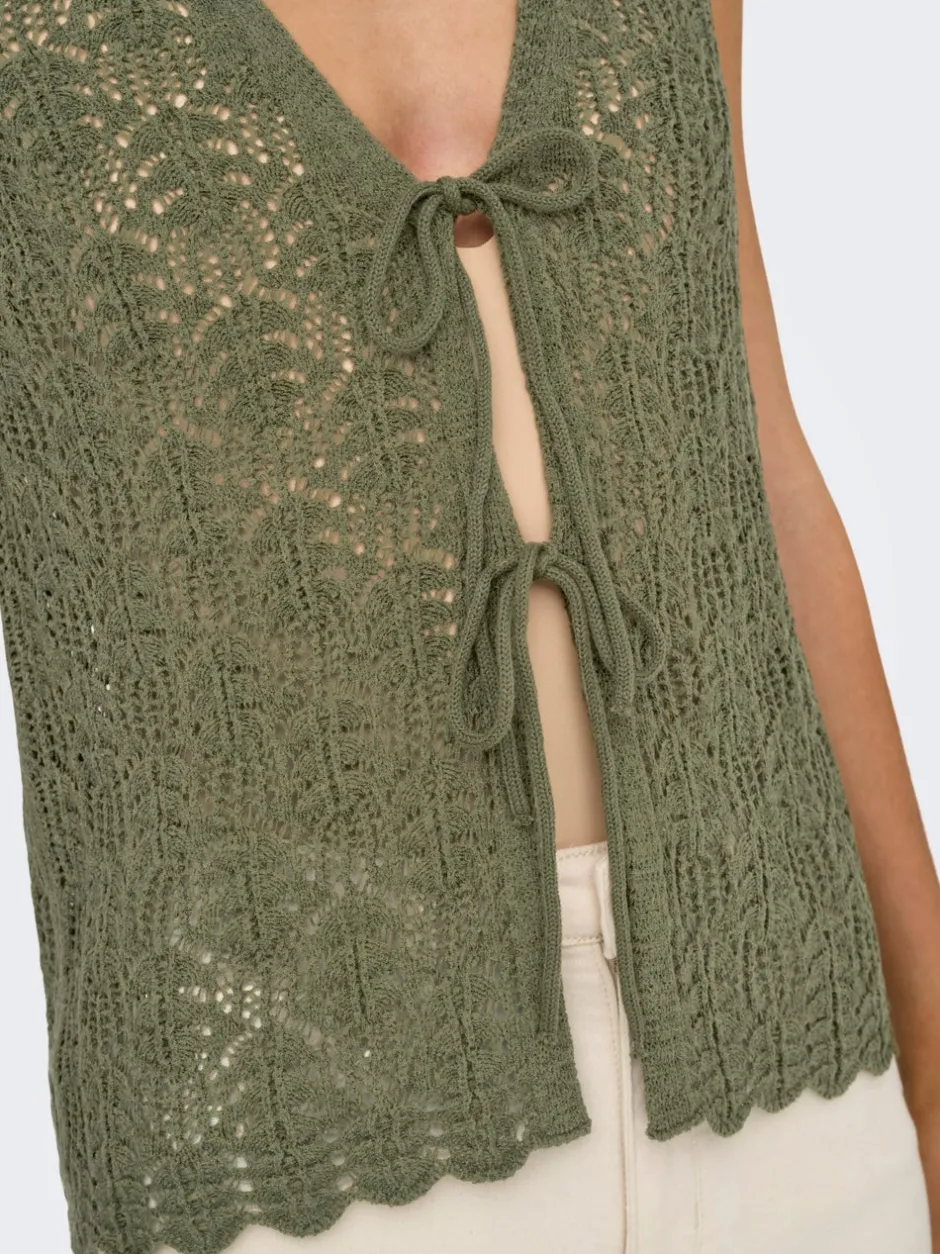 JDYKOFI Vest Dame Strik & Cardigans