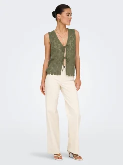 JDYKOFI Vest Dame Strik & Cardigans