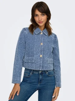 Hot JDYLADY Shacket Dame Jakker Og Frakker|Double Denim