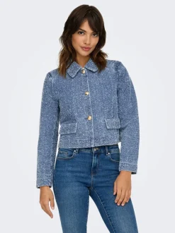 Hot JDYLADY Shacket Dame Jakker Og Frakker|Double Denim