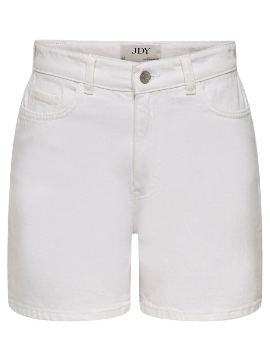 Clearance JDYLARISA Høj talje Baggy fit Shorts Dame Shorts|Double Denim