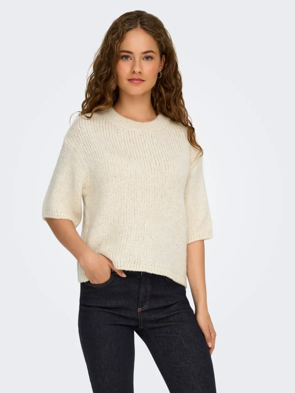 Best JDYLINEA Strikket T-shirt Dame Strik & Cardigans