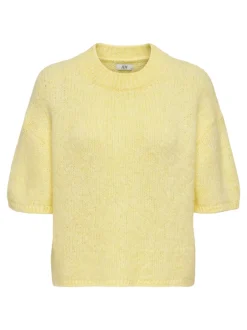 Hot JDYLINEA Strikket T-shirt Dame Strik & Cardigans