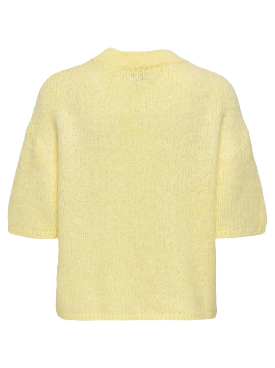 Hot JDYLINEA Strikket T-shirt Dame Strik & Cardigans