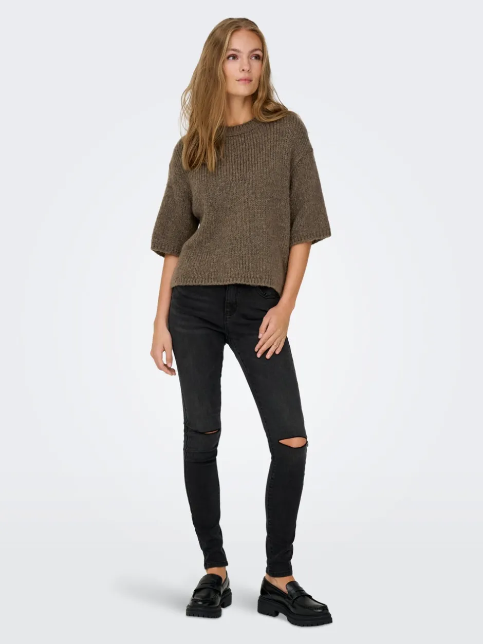 Discount JDYLINEA Strikket T-shirt Dame Strik & Cardigans