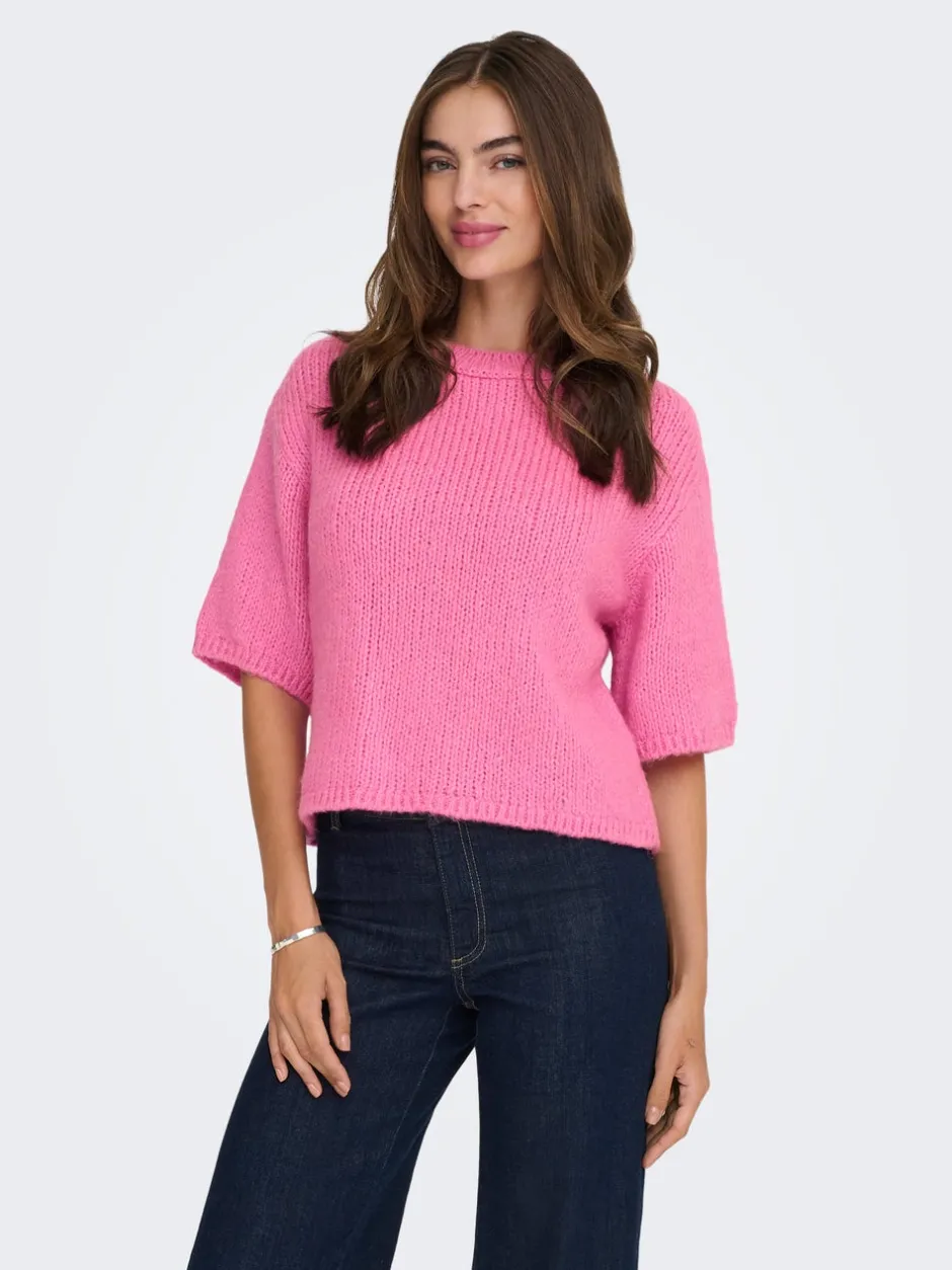 Clearance JDYLINEA Strikket T-shirt Dame Strik & Cardigans