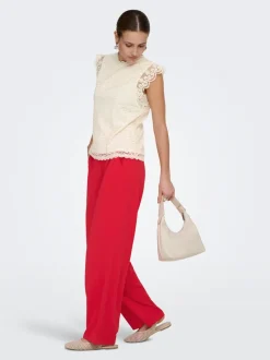 Sale JDYLOUISVILLE Wide leg fit Bukser i wide fit Dame Bukser