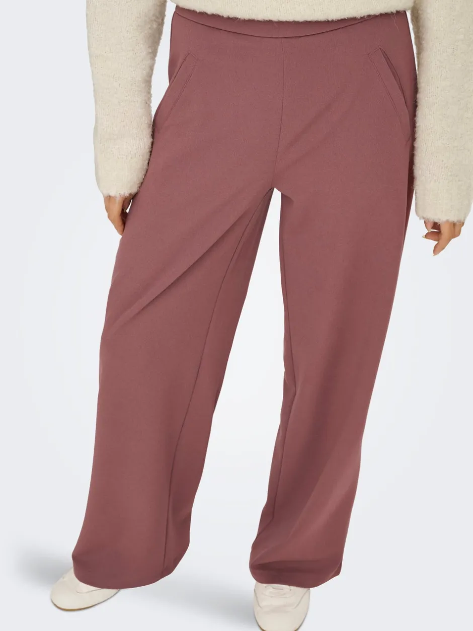 Hot JDYLOUISVILLE Wide leg fit Bukser i wide fit Dame Bukser