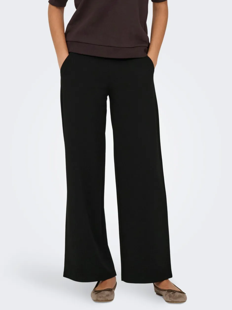 Outlet JDYLOUISVILLE Wide leg fit Bukser i wide fit Dame Bukser