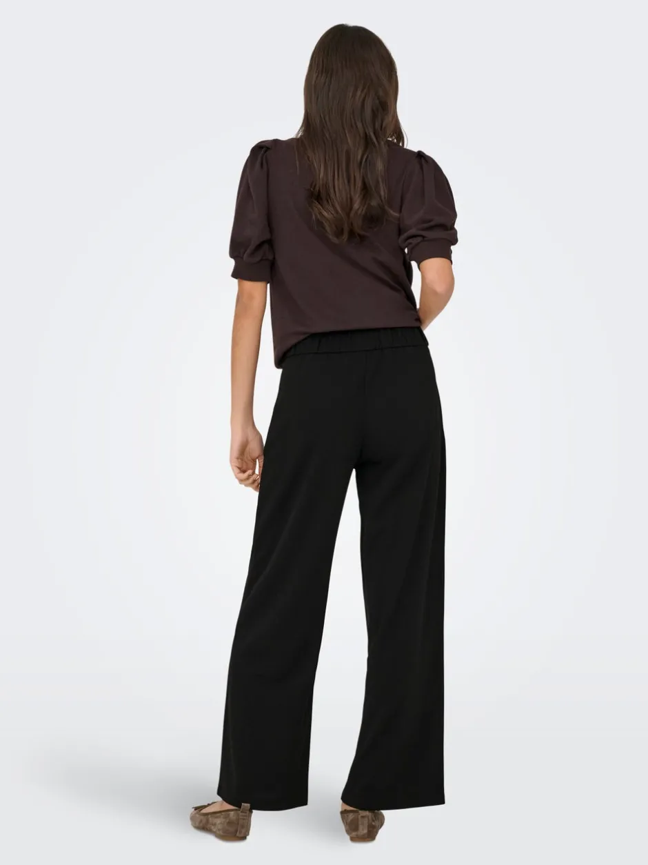 Outlet JDYLOUISVILLE Wide leg fit Bukser i wide fit Dame Bukser