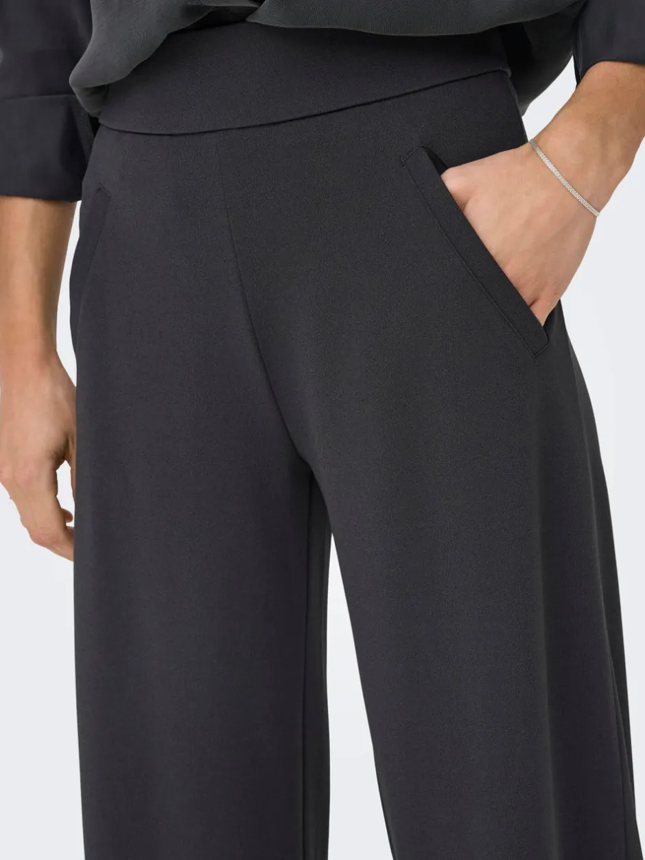 Hot JDYLOUISVILLE Wide leg fit Bukser i wide fit Dame Bukser