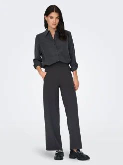 Hot JDYLOUISVILLE Wide leg fit Bukser i wide fit Dame Bukser