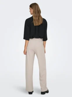 Outlet JDYLOUISVILLE Wide leg fit Bukser i wide fit Dame Bukser