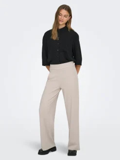 Outlet JDYLOUISVILLE Wide leg fit Bukser i wide fit Dame Bukser