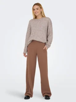 Discount JDYLOUISVILLE Wide leg fit Bukser i wide fit Dame Bukser