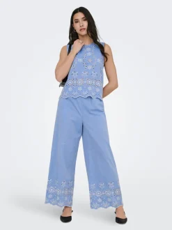 Sale JDYMARINA Wide leg fit Bukser i wide fit Dame Bukser